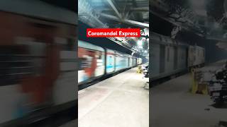 Coromandel Express to Chennai. Pls subscribe to reach 2K subscribers. #shorts #train