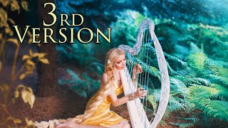 Relaxing Ambience VERSION 3 😌 Beautiful Harp Music to Relax 😌 Calm Harp Instrumental