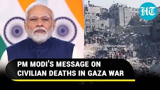 India Warning Israel Or Hamas? PM Modi Condemns Civilian Deaths In Gaza War At Global South Summit