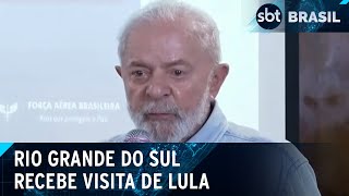 Lula visita regiões afetadas pelas chuvas no Rio Grande do Sul | SBT Brasil (02/05/24)