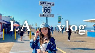 【VLOG】LAで過ごす4日間｜Malibu｜友達に会う♡｜NBAレイカーズ戦｜In-N-Out バーガー etc…