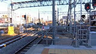 （系統板）名鉄知立駅5番線　急行一宮行き到着