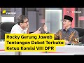 Rocky Gerung Jawab Tantangan Debat Terbuka Ketua Komisi VIII DPR (Part 3) | Mata Najwa