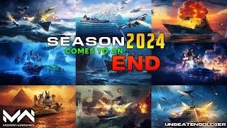 Modern Warships : Season 2024 Comes to an End || 2024 Recap ☺️ || MW