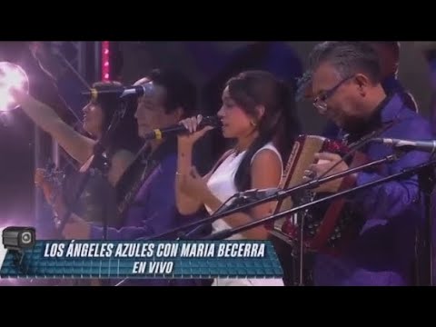 Maria Becerra Y Los Angeles Azules Cantando Por Primera Vez En Vivo "El ...