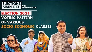 Election 2024: Voting Pattern Of Various Socio-Economic Classes | INDIA Alliance | BJP | Loksabha