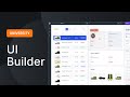 App builder - Drag-and-drop UI builder