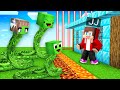 Mikey Family Snakes vs JJ Most Secure House in Minecraft (Maizen)