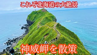 【絶景】シャコタンブルーの美しい積丹半島神威岬へ（これぞ北海道の大絶景）