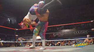 Caristico, Audaz y Mr Aguila vs Emperador Azteca, Silver Tiger y The Tiger - KAOZ Lucha Libre