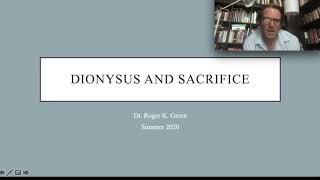 Dionysus and Sacrifice, Intro to Literature Lecture