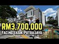 RM3.7 Juta Semi-D Mewah Facing Tasik Presint 8 Putrajaya