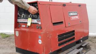 Lot 0001: Lincoln 350+ WELDER GENERATOR +LN25 PRO Suitcase Wirefeeder