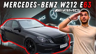 МЕГА БРУТАЛИЯ! Mercedes-Benz W212 E63 Night Edition 640+кс