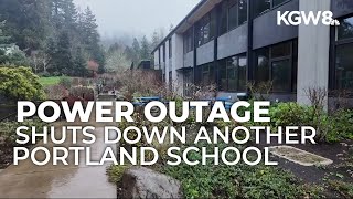 Power outages still plague Portland metro area, closing middle school