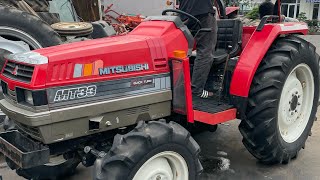 [ Đại Thành] Máy Cày MITSUBISHI MT33  TracTor Bản cơ Toàn Bộ| Theo Chủ Mới Về Tây Ninh Rạch Hàng Mì