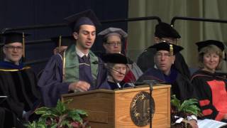 2016 Fall Commencement Student Speaker Ignacio Cortina
