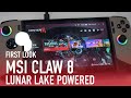 First Look: MSI Tears Veil Off Upgraded, Lunar Lake-Powered Claw Handheld