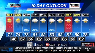 Friday Evening KLKN Forecast - September 5, 2025