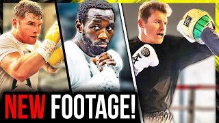 *WOW* Canelo Alvarez vs Terence Crawford TRAINING FOOTAGE! (Sparring, Heavy Bag, Pad Work)