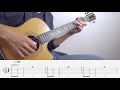 【tab】真夏の果実 サザンオールスターズ fingerstyle guitar ソロギター【タブ】