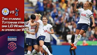 Leicester City vs Tottenham Hotspur Highlights|Women's Super League 2022/23