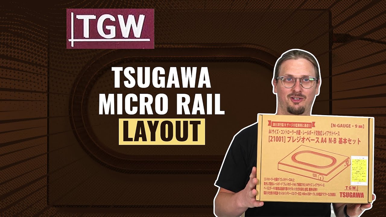 TGW Tsugawa | N Scale Micro Railway Layout | #askHearns - YouTube