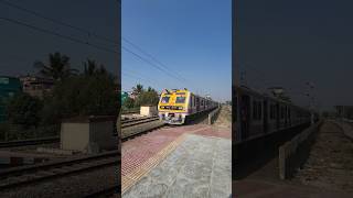 Kharagpur Local Arriwal Ramrajtala Station #shorts #viral