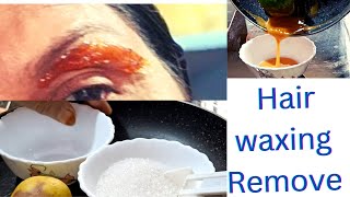 Waxing Unwanted Hair Remove/Unnecessary ವ್ಯಾಕ್ಸಿಂಗ್ ಯಿಂದ ಅನಗತ್ಯ ಕೂದಲು ತೆಗೆಯುವುದು #VANAJA MALNAD#