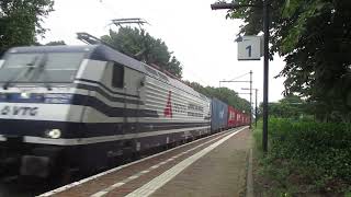 retrack 189 211 met Rzepin shuttle komt door station den dolder richting tilburg industie