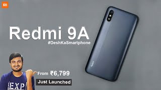 Redmi 9A:  First Look \u0026 Impressions⚡⚡MediaTek Helio G25, 5000mAh, MIUI 12 \u0026 More |  Xiaomi Redmi 9A