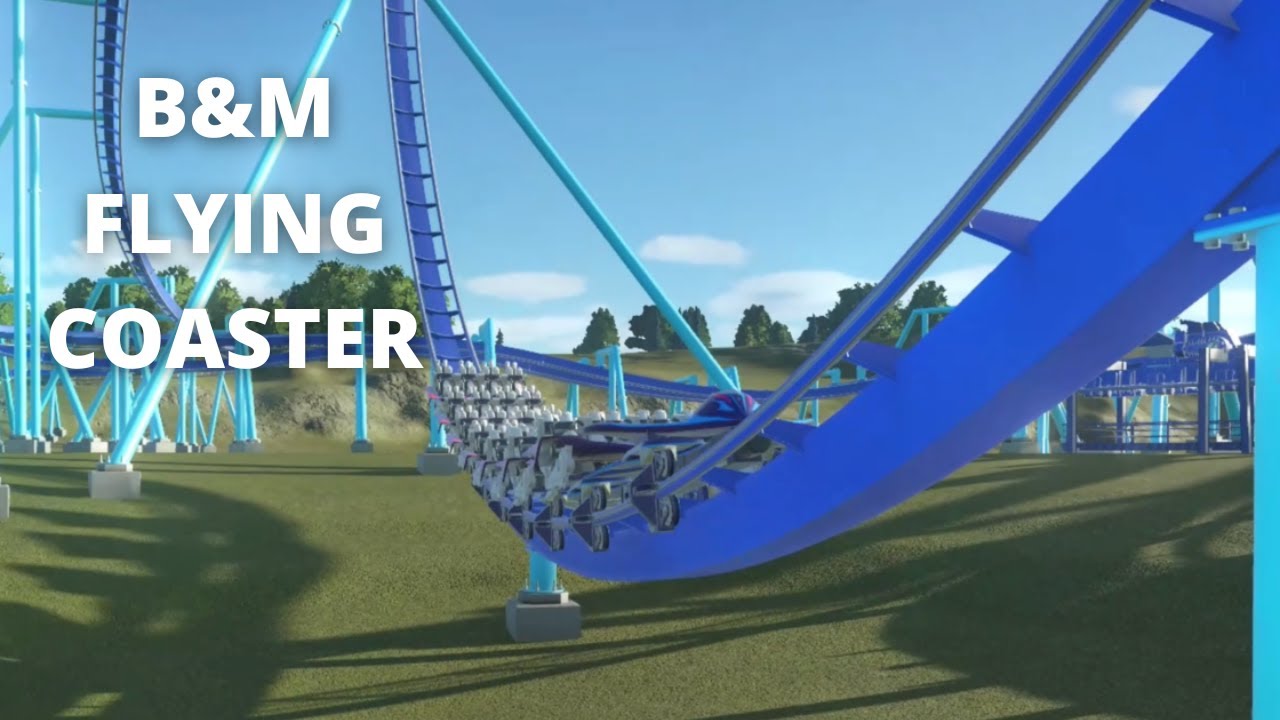 B&M Flying Coaster - Planet Coaster (4k 60fps) - YouTube