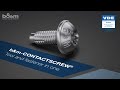 b&m-CONTACTSCREW® – Metric screw with additional function for ground bonding
