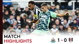 Newcastle 1-0 Fulham | Premier League Highlights | Unbeaten Run Ends In Tyneside v In Form Newcastle