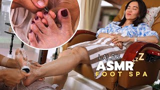 Relaxing Foot Spa ASMR 💆‍♀️ Paraffin Wax Treatment & Hand Care