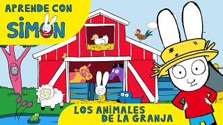 Animales De Granja 🐮🐷🐴👩‍🌾🚜 | Simón | Aprende con Simon |  Dibujos animados para niños