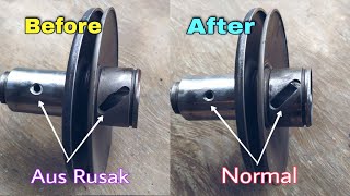 Perbaikan Pully belakang Matic yang Rusak/Aus | Repair Secondary Pulley Matic