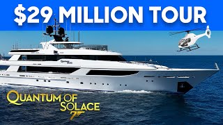 $29M Superyacht with a BIG Surprise! | Quantum of Solace | Westport 164