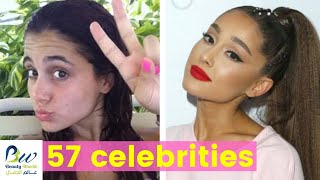57 Celebrities Who Are Unrecognizable Without Makeup😱