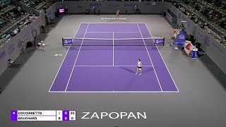 Elisabetta Cocciaretto vs. Genie Bouchard | 2021 Guadalajara Semifinals | WTA Match Highlights