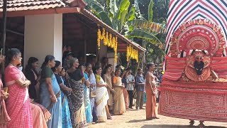 ബക്കളം നെല്ലിയോട് ശ്രീ പൊനോംകൈകാവ് പുതിയഭഗവതി ക്ഷേത്ര കളിയാട്ട മഹോത്സവം സമാപിച്ചു.