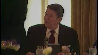 President Reagan’s Remarks during a Sperling Group Breakfast on March 25, 1985