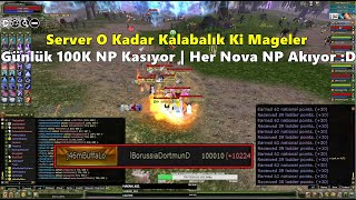 lBuffaLo - Agartha Server'ında Mage Ekibi İle 100K NP Kasıyor | NP Akıyorr :D | Knight Online