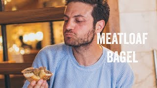 Brunch Boys Eats a Meatloaf Bagel from Black Seed