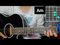 priyasi aayush koju guitar lesson plucking u0026 chords capo 3