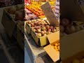 부사 청송사과 조생귤등 다양한 한국의 겨울 과일들 various korean winter fruits etc 재래시장 시장 koreanmarket streetfood