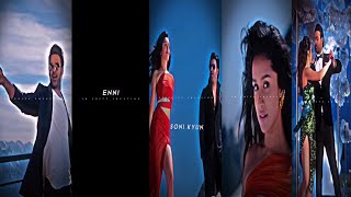 Enni Soni ❤ Song |Prabhas, Shraddha Romantic Lofi Aesthetic 4K Full Screen Efx Lyrics Status