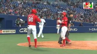 2013/04/12 エルドレッド松山連続ホームラン