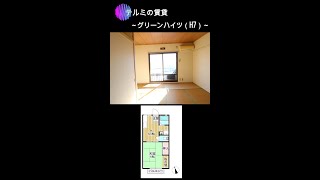 【グリーンハイツ（H7）】レトロ/アンティーク/賃料4万円台/日当たり良好/住環境良好/1DKアパート/6帖和室/板の間/キッチン吊戸収納付き/テルミの賃貸/ルームツアー/#shorts