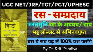 काव्यशास्त्र रस निष्पत्ति/भरतमुनि कृत नाट्यशास्त्र (संक्षिप्त परिचय) Bharatamuni's concept of natya